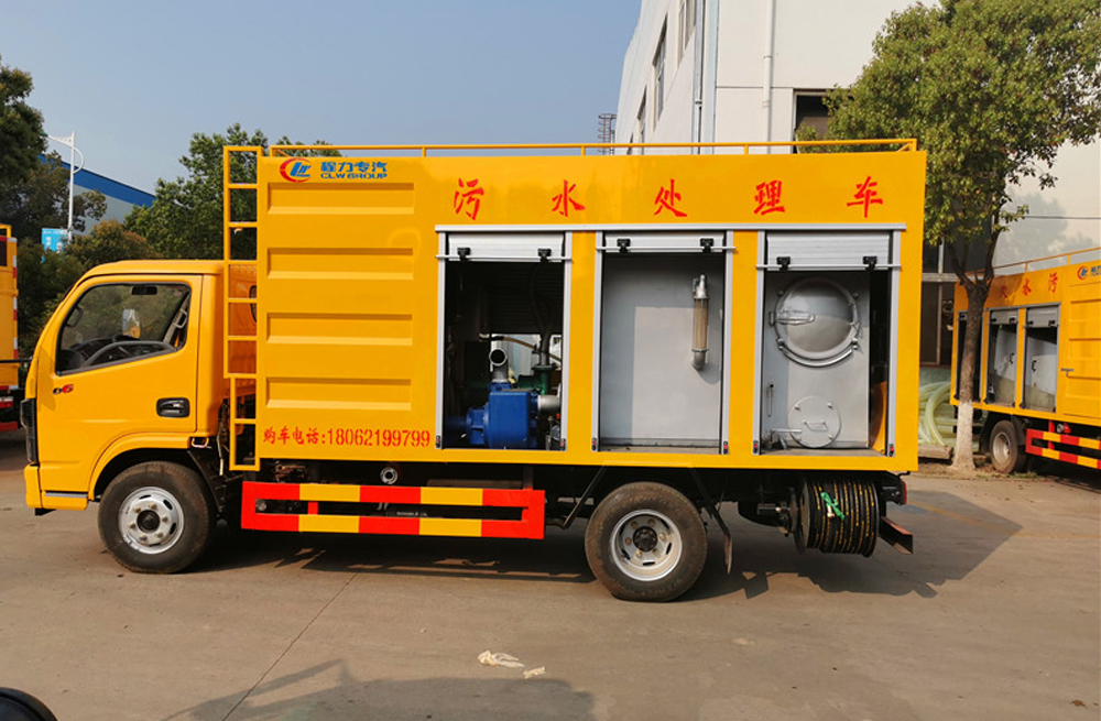 苏州路污水分离车